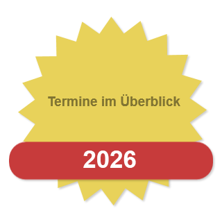 Termine im Überblick